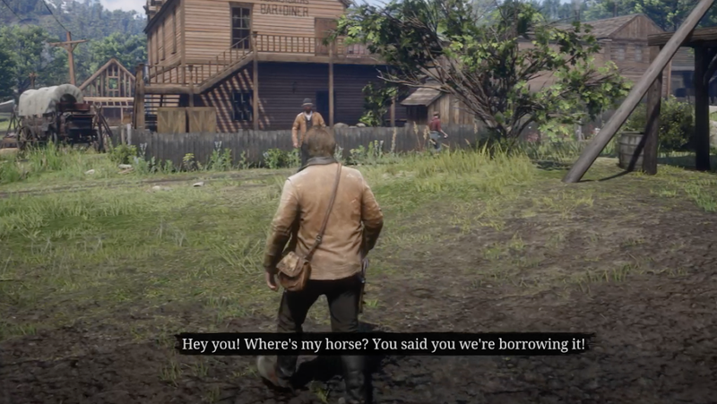 Illustration for article titled My Red Dead Redemption 2 Playthrough Has Already Gone Way Off The Rails